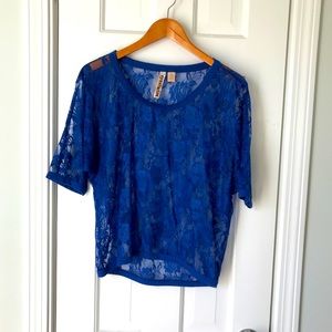 Sheer Lace Top